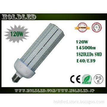 E40 120w led bulb with fan inside replace 400w